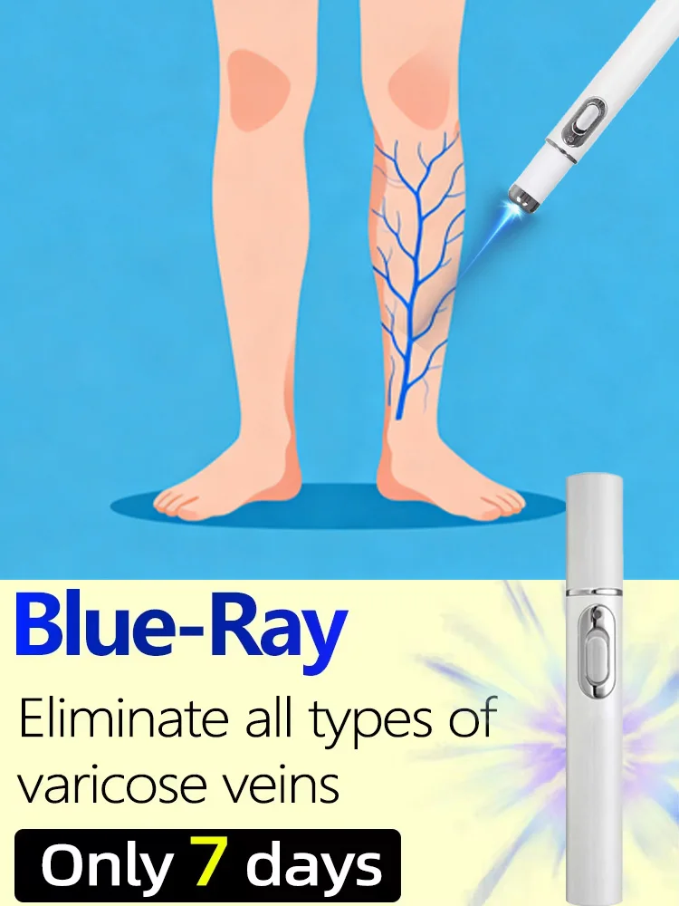 Juego De Herramientas Universales Para El Cuidado De Piernas Con Bolígrafo Láser De Luz Azul