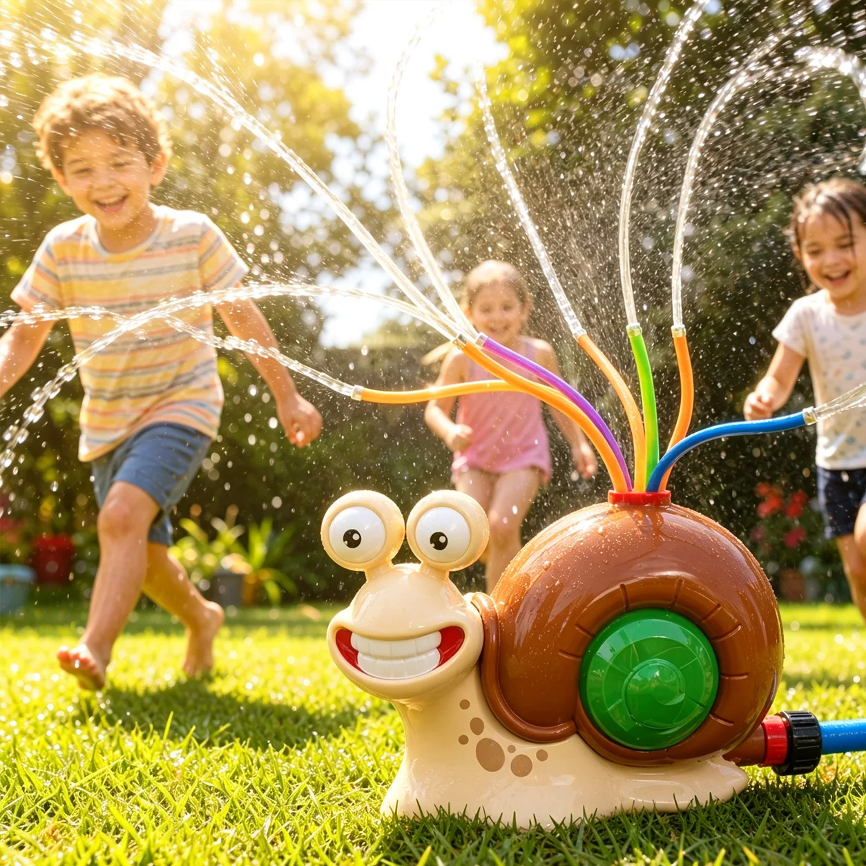 Water Spray Outdoor Toy Snail  - đánh giá và giá Gardening Tools Kids