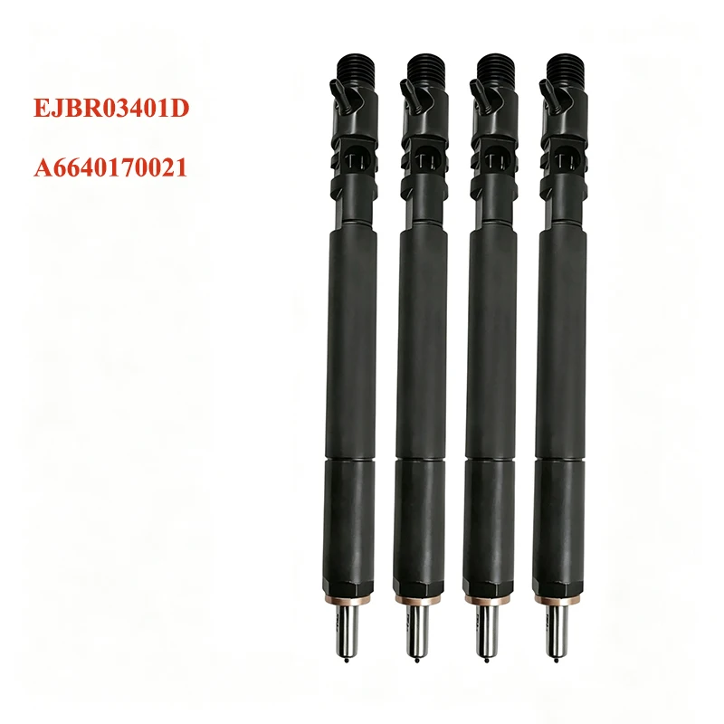 EJBR03401D Common Rail Diesel Fuel Injector A6640170021 for Ssangyong Actyon Kyron Rexton D20DT 2.0 XDI Engine