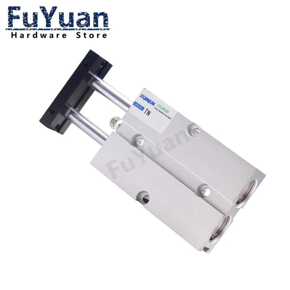 Aluminum Alloy TN Type Pneumatic Cylinder 10mm Bore 10/15/20/25/30/35/40/45/50/60/70/75/80/90/100/125/150mm Stroke Air Cylinder