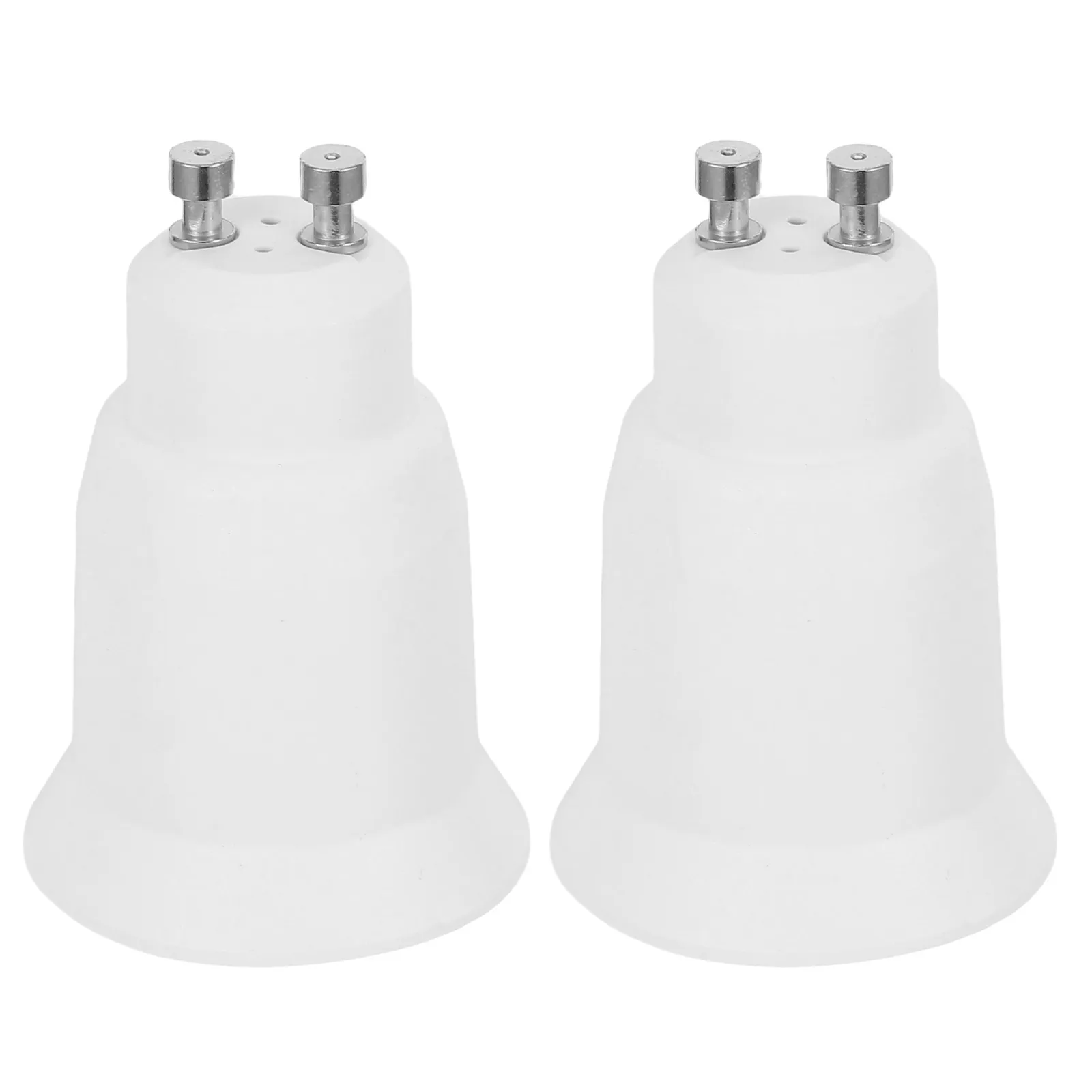 2Pcs Light Bulb Socket Converter G9 to E27 Lamp Base Adapter Secure Fit High Hardness Light Fixture Adapter for Indoor Outdoor