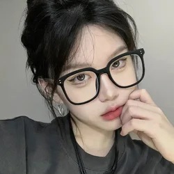 RMM Unisex Square Myopia Glasses for Men Women Eye Glasses Plain Glasses Nearsighted Eyewear Optical Glasses -1.0 -2.0
