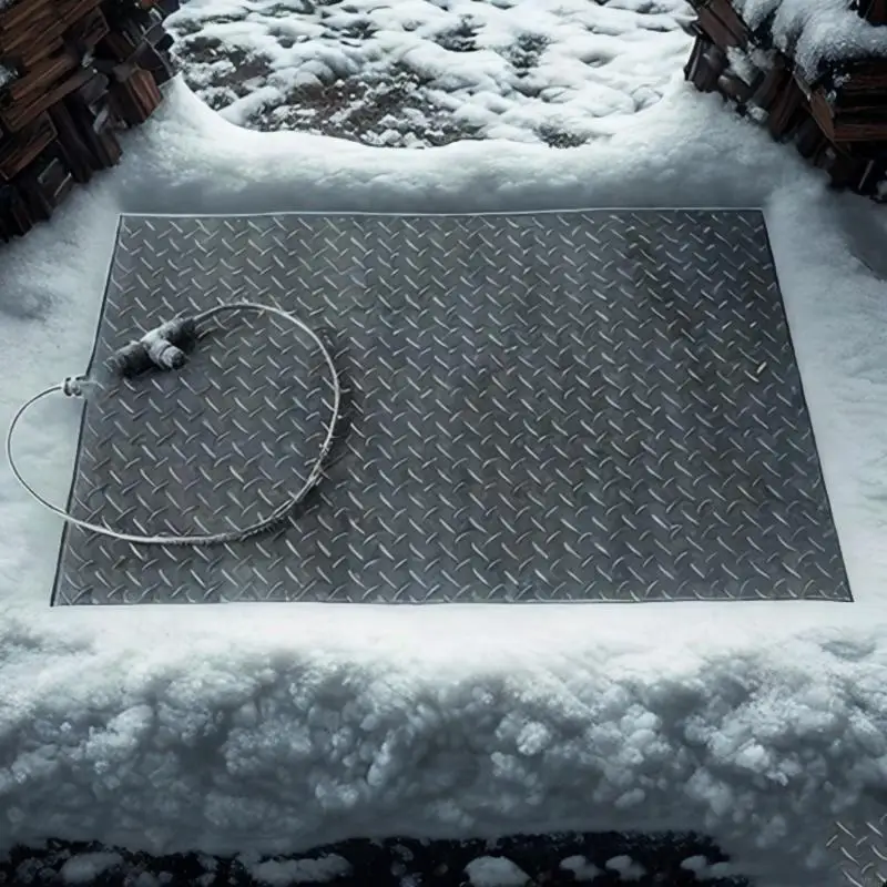 

Постоянная против скольжения резинового оборудования 110 В серии USB Series Shapeed Snow Malter для процедур крыльца и дорожек