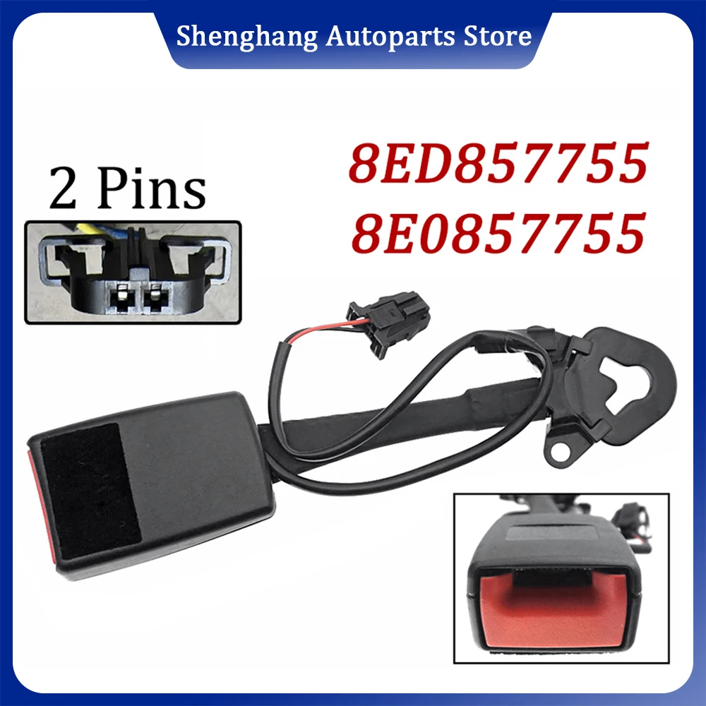 

8ED857755 For Audi A4 B6 B7 2003-2008 Automobile Safety Belt Socket Jack Mortise Lock Fixing Lock Catch 8E0857755 8ED 857 755
