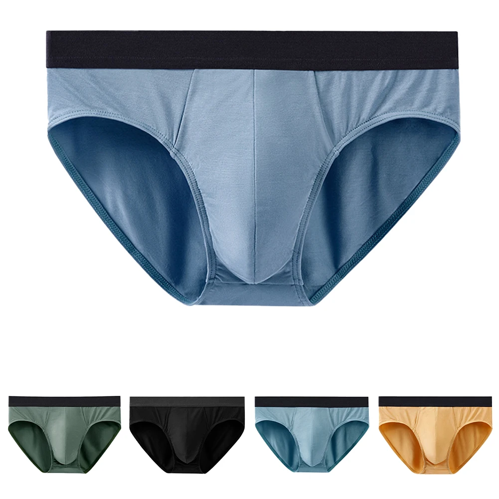 Modal Pouch Underwear Men Underwear Classic Style Flexible Design High Stretch Lightweight Material For Daily Use