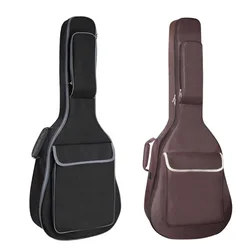 36/38/39/40/41 Inch Oxford Fabric Waterproof Guitar Gig Bag Double Shoulder Strap Cotton Padded Soft Case Guitar Backpack