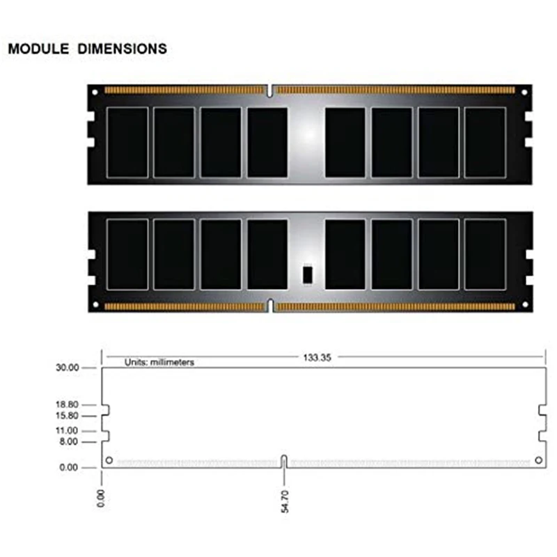 Memoria RAM DDR3 DDR3L 8GB 4GB 1600MHz 1333MHz 1866MHz Gaming Desktop Memory 240 Pins DIMM 1.35V RAM  HyperX FURY Memory Module