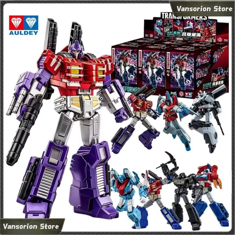 AULDEY Transformers AAC Storm Gathering Series Blind Box IDW Comic Action Figure Optimus Prime et Megatron Jouets de Bureau