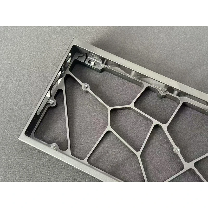 Sora60 Keyboard V2 Upgrade Hollow Aluminum Case Standard GH60 Compatible With Wooting Rakka ISO Computer Office Equipment