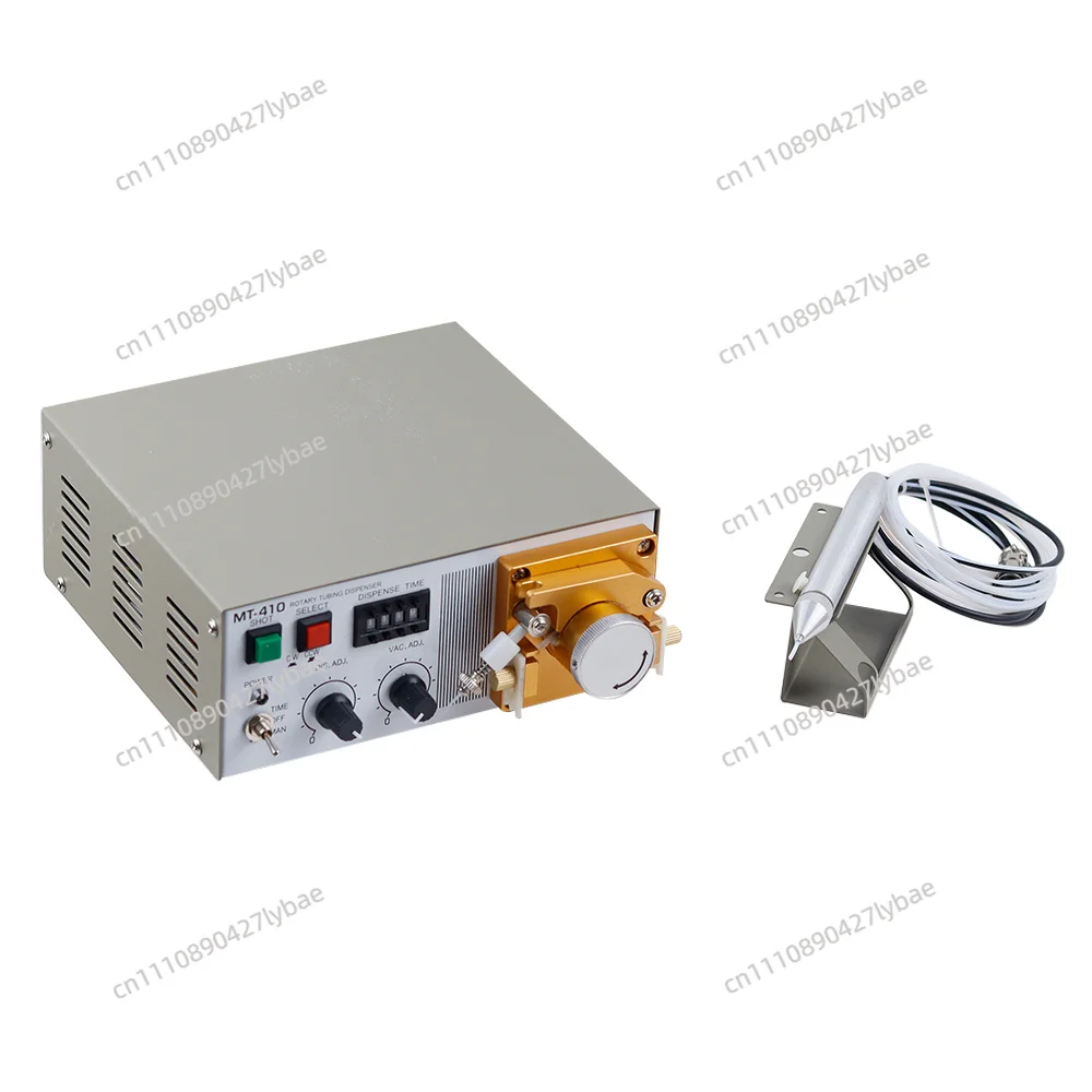 MT-410/TP-50 Segmented Digital Display Dispenser 220V/10W Automatic Peristaltic Glue Applicator Water Instant Dry Glue Dispenser