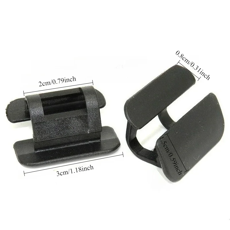 10/20Pcs Hood Insulation Cotton Clips for Volvo S80 S60 S40 XC90 XC60 V60 Engine Soundproofing