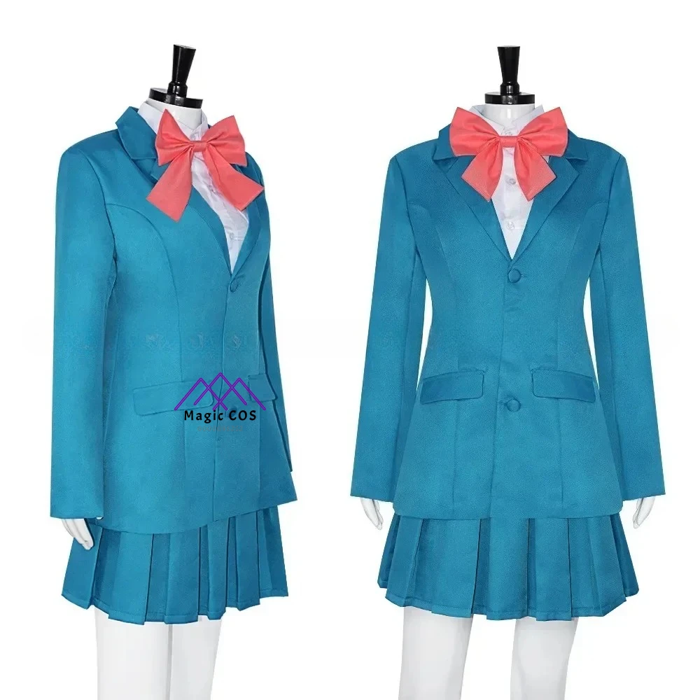 Sawako Kuronuma Cosplay Costume Anime Kimi ni Todoke Roleplay Wig Blue JK School Uniform Skirt Shirt Halloween Party Girls Suit - Image 4