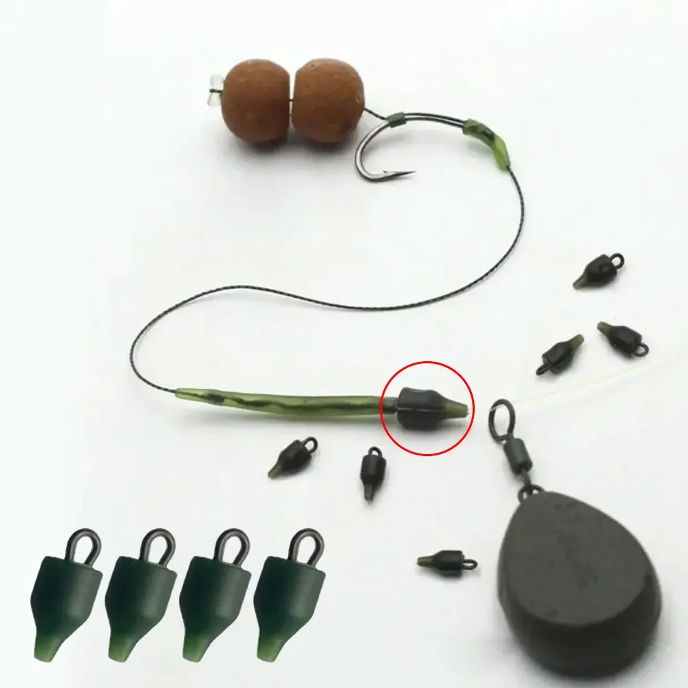 

20 шт., быстросменные стоп-бусины, метод подачи, снасти для ловли карпа, соединительная бусина для снастей для карпа, аксессуары для оборудования