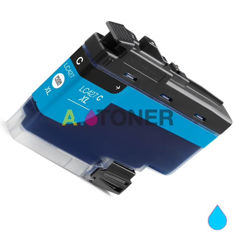 LC427 XL cyan Brother compatible ink cartridge A4toner.com