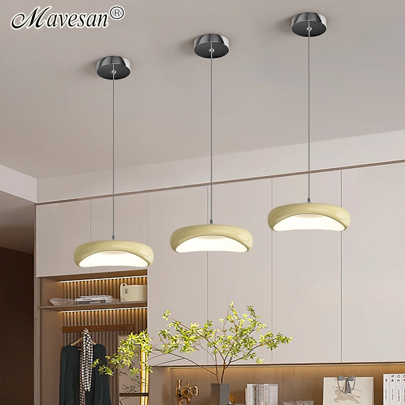 nowoczesny stół do jadalni lampa wisząca Led spiralna konstrukcja Home Decor do mieszkania kuchnia restauracja Lamparas kreatywna lampa stołowa