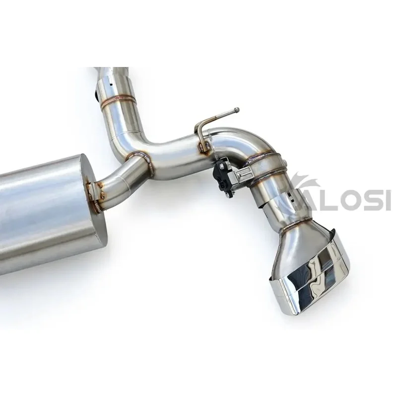 Perfectly Customized Smart Valve Performance Cat Back Exhaust Muffler Specifically Designed for BMW 530E/550E (G60)