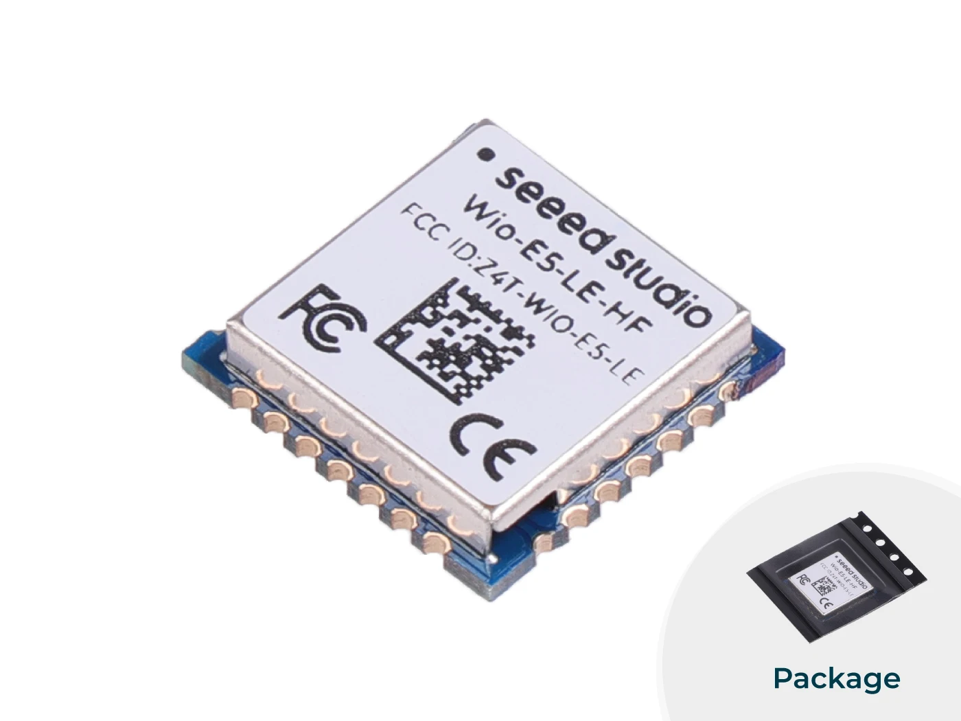 Wio-E5-LE Wireless Module (Bulk) - STM32WLE5JC, ARM Cortex-M4 and SX126x embedded, supports LoRaWAN on EU868 & US915