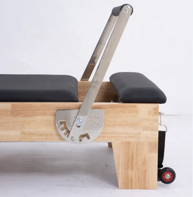 DEREN GS800-X Professional Commercial Oak Pilates Reformer Durable Structure for Gyms and Yoga Studios