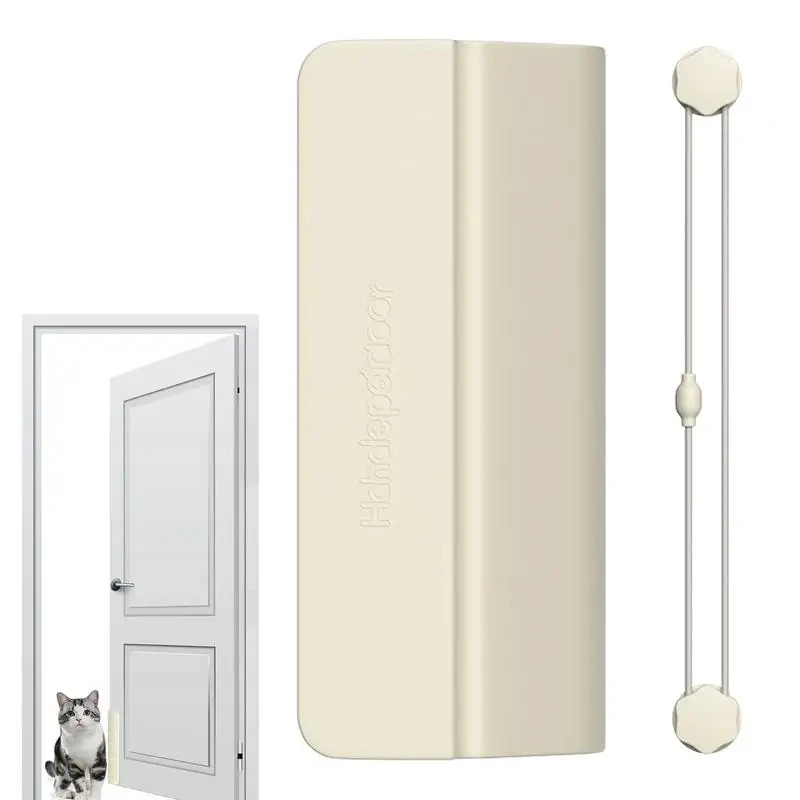 Cat door free entry cat two-way door opener automatically closes the door, pet leaves a door hole and puppy enters and exits