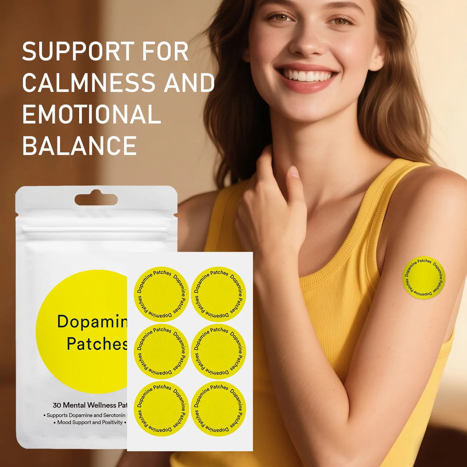 Dopamine Body Care Patch, Shaping and Showing Off Body Curves, Lazy Arm and Abdominal Skin