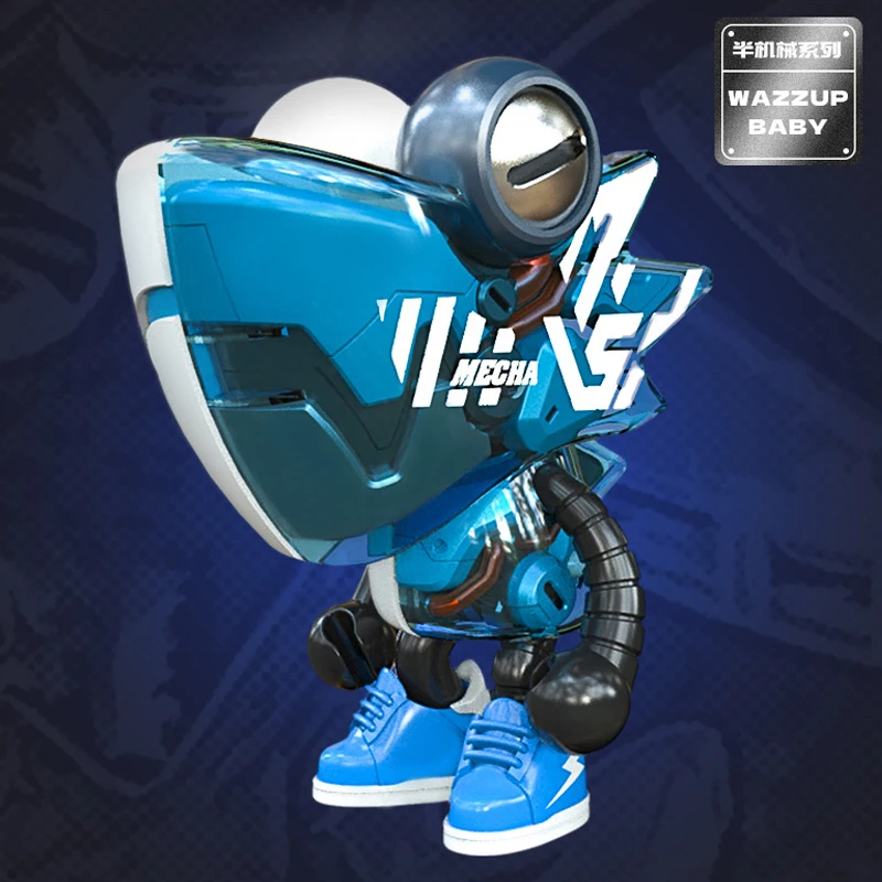 ของเล่นรถ Wazzupbaby Chameleon รุ่นที่ 4 แบบกึ่งกลไก ของแท้สุดฮิต กล่องสุ่ม งานแฮนด์เมด ของขวัญสุดเท่ ของเล่นสุดฮิต ของตกแต่งรถ