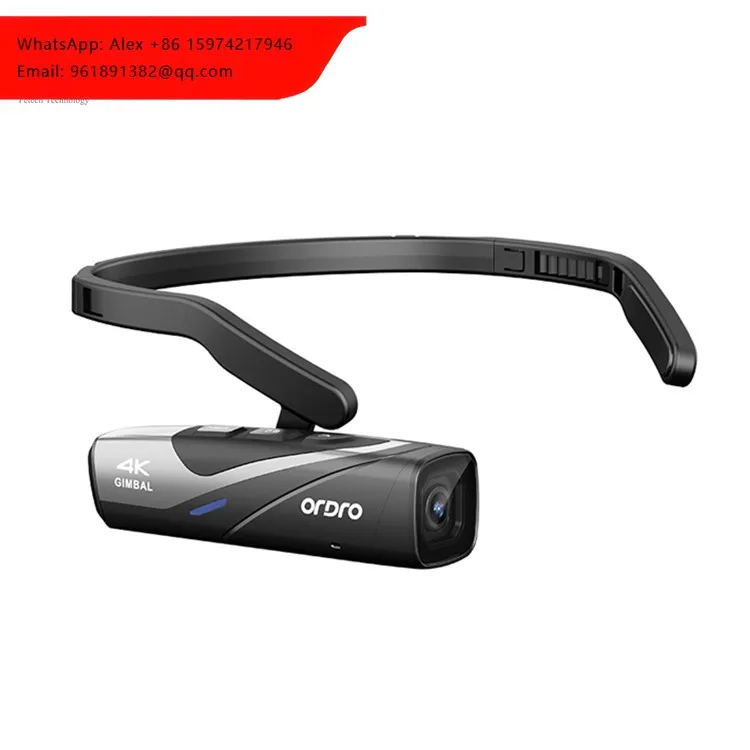 

EP8 Free Your Hands Head Wearable Camcorder HD 7P Optical Lens Upgraded Gambal 2.0 For Tripod Heads Vlog Filming Camera