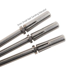 3mm Mini Stainless Steel Sanding Bands Mandrel 3/32