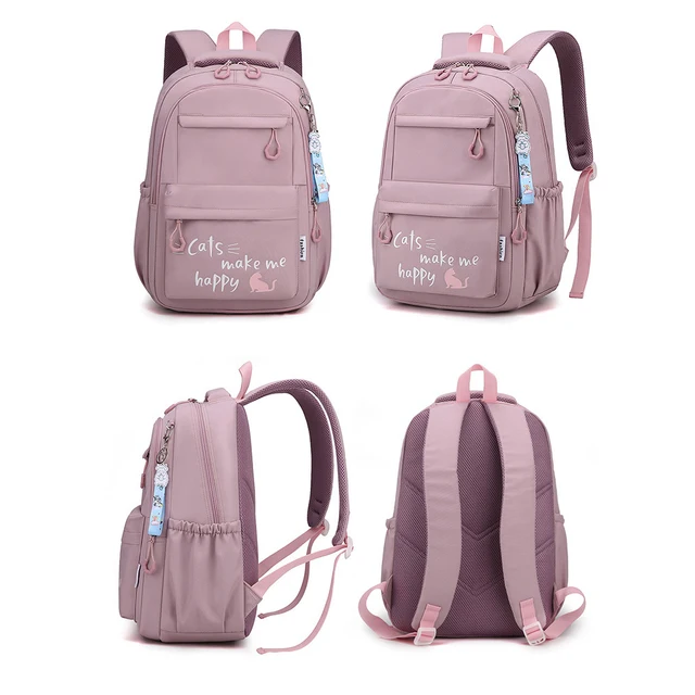 Girl School Bag Backpack Back Pack For Teenager Women Children Female Pink Schoolbag Primary High Bagpack Class Teens Child Kids 5 Girl School Bag Backpack Back Pack For Teenager Women Children Female Pink Schoolbag Primary High Bagpack Class Teens Child Kids 5