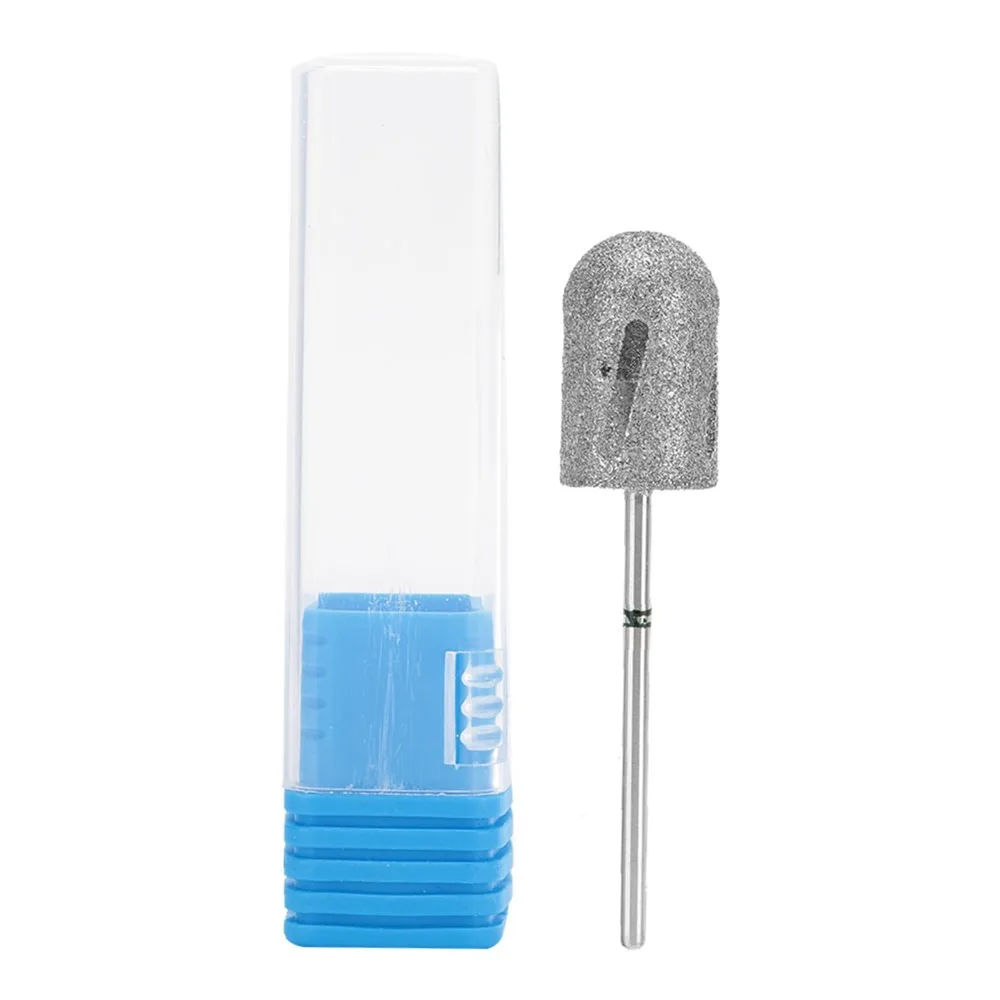 Model A3 Stainless Steel Pedicure Drill Bit Stainless Steel Round Cone Foot Callus Sanding Head High Performance