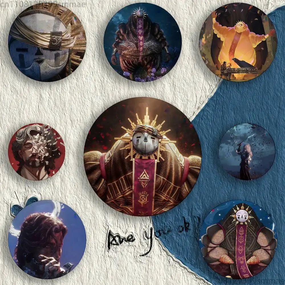 

Game E-expeditions 33 58mm Round Cartoon Brooches Badge for Backpack Accessories Hat Decoration HD Print Handmade Gifts