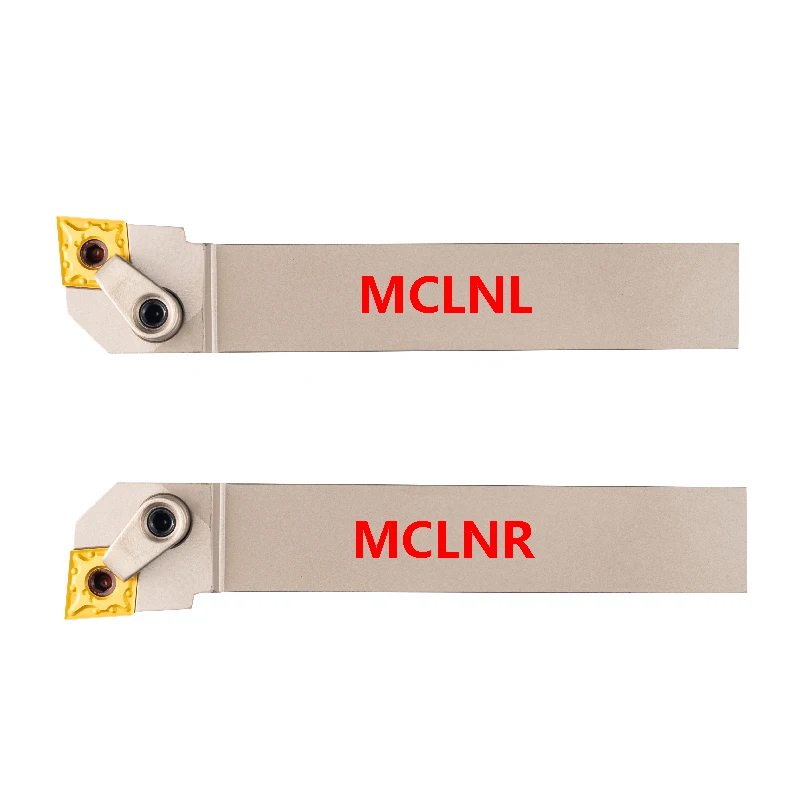 BEYOND MCLNR  MCLNL External Turning Tool Holder MCLNR2020K12 MCLNR2525M12 MCLNR3232P12 White Nickel Coating 25x25 CNC Shank