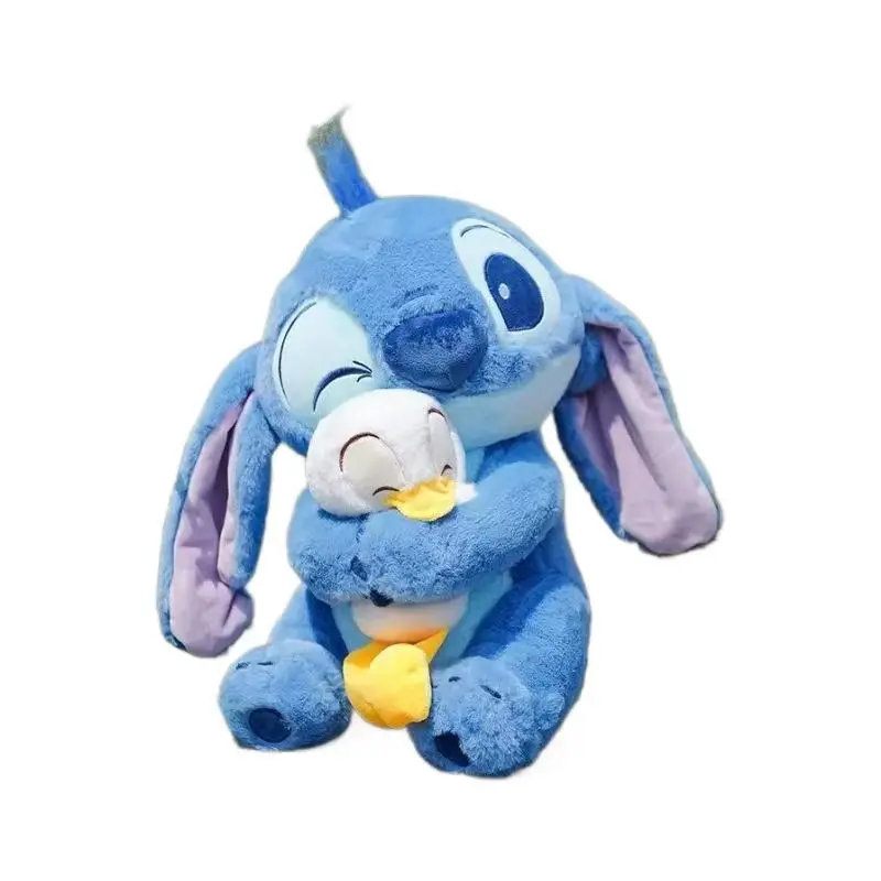 2025New Disney 22/30cm peluche poupée point Lilo poupée mignon canard point peluche jouet noël enfants anniversaire cadeau Kawaii