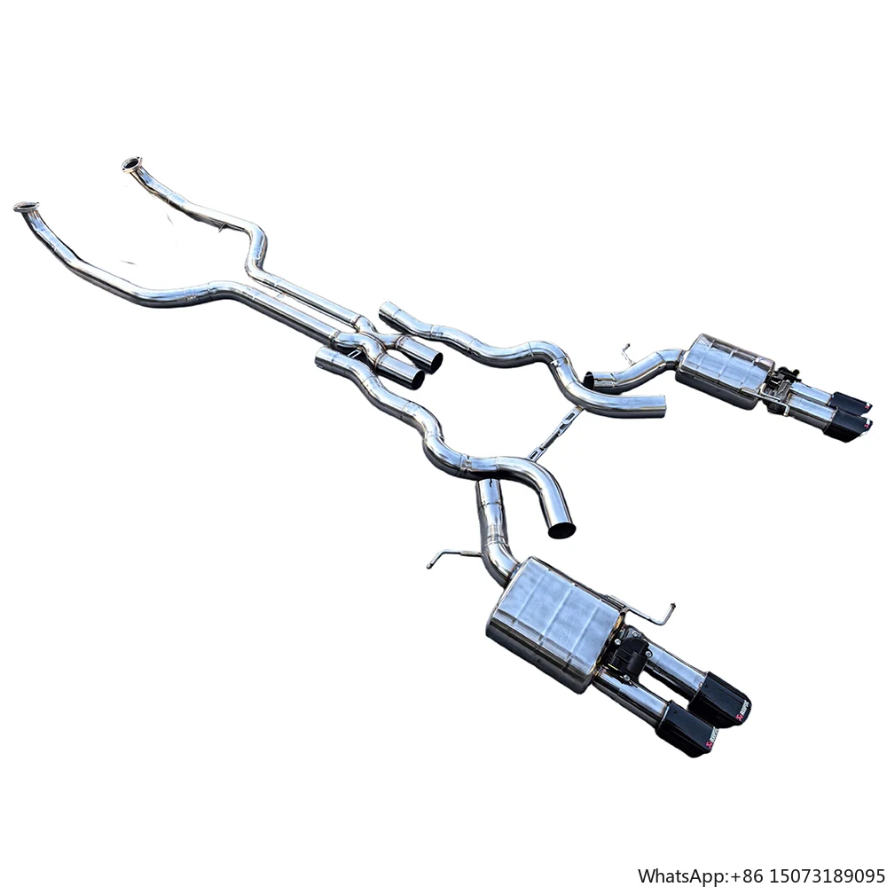 

Выхлопная система для M5 F10/F15 4.4TT 2012-2016: глушитель, вакуумный клапан, выхлопная труба Catback