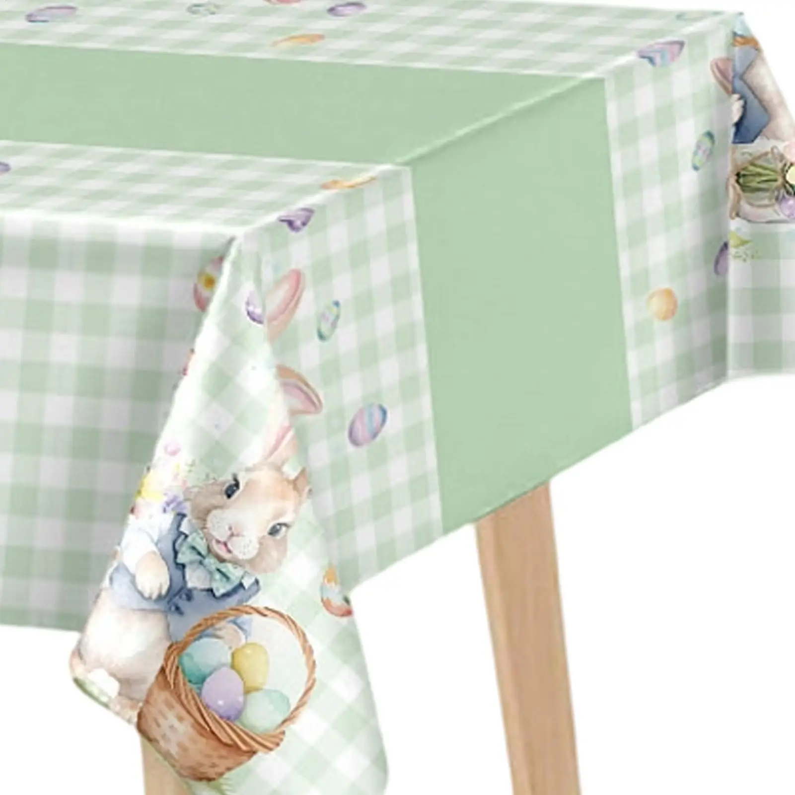 

Скатерти для Пасхи 274x130 см, одноразовые, прямоугольные, водонепроницаемые, декоративные, для пикника и кухни