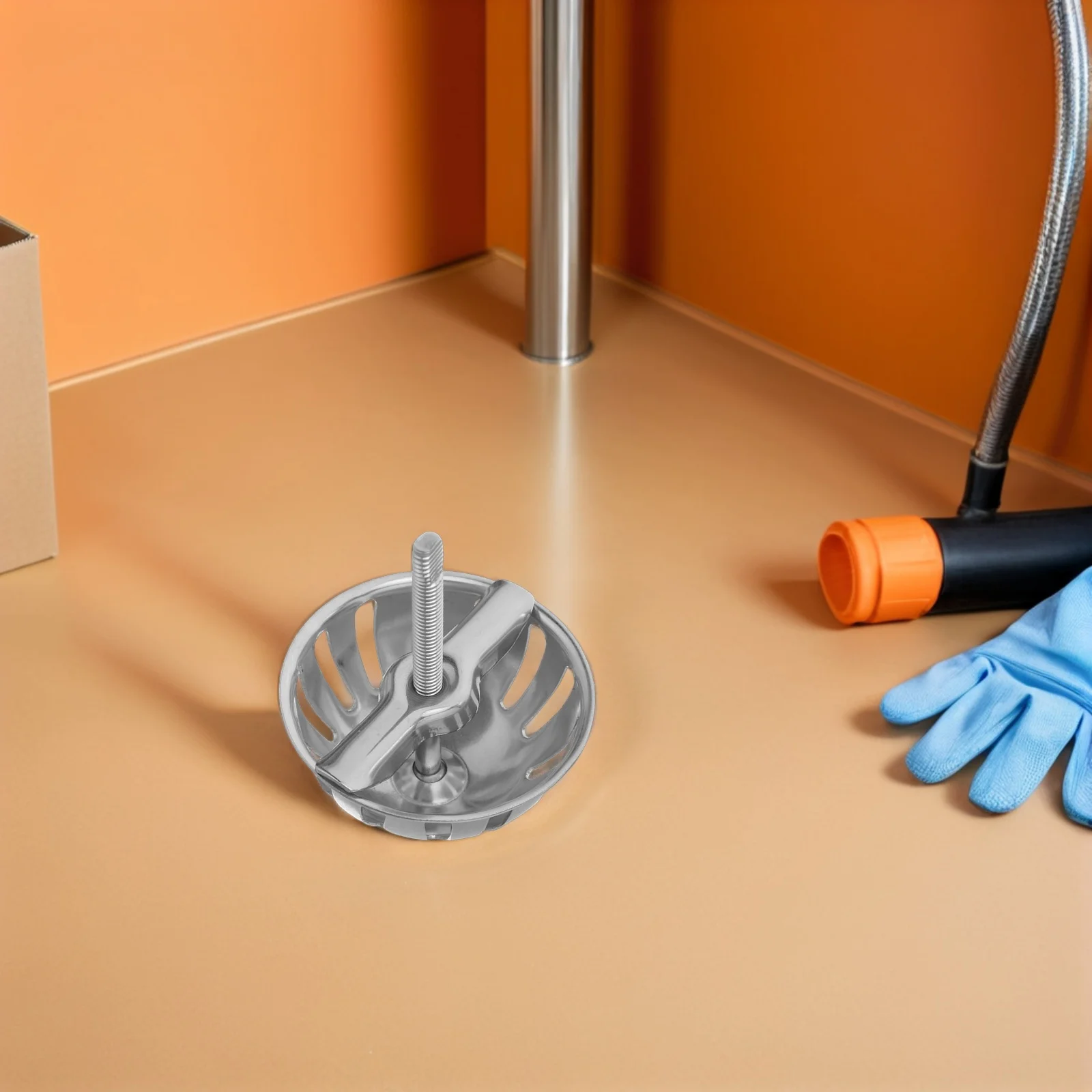 

5Pcs Urinal Funnel Cover Stainless Steel Dome Strainer Splashproof Urinal Drain Covers Anti-Clog Odor Stopper for Public