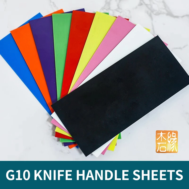 G10 Knife Handle Sheets Material Spacer Liners for  Making Scales 1 Pcs