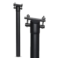 ELITAONE tija de sillín de bicicleta de fibra de carbono Mtb/tija de sillín de bicicleta de carretera 135g tornillo de titanio ultraligero 27,2/30,9/31,6mm