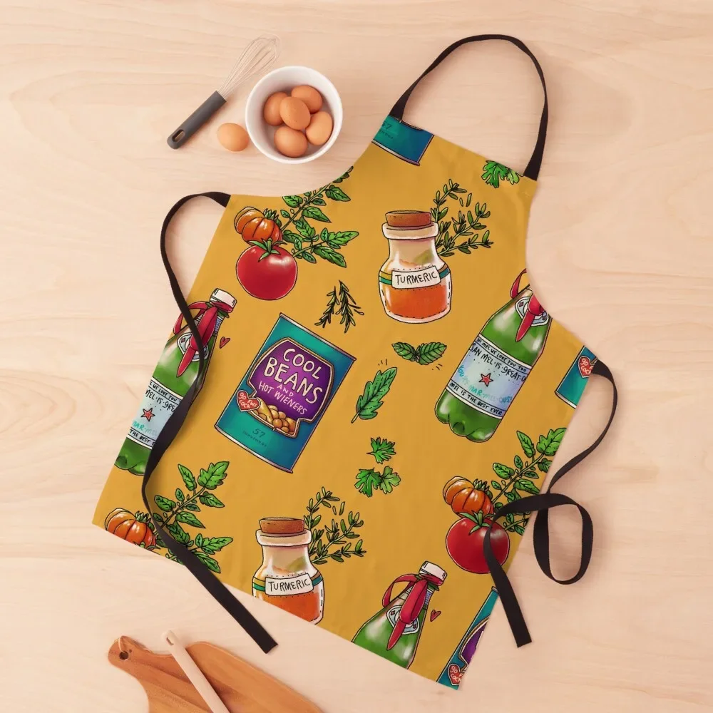 

Sid City Social Club Cookbook Collection Apron man chef uniform Women's Kitchen Chef Accessories kitchen woman Apron