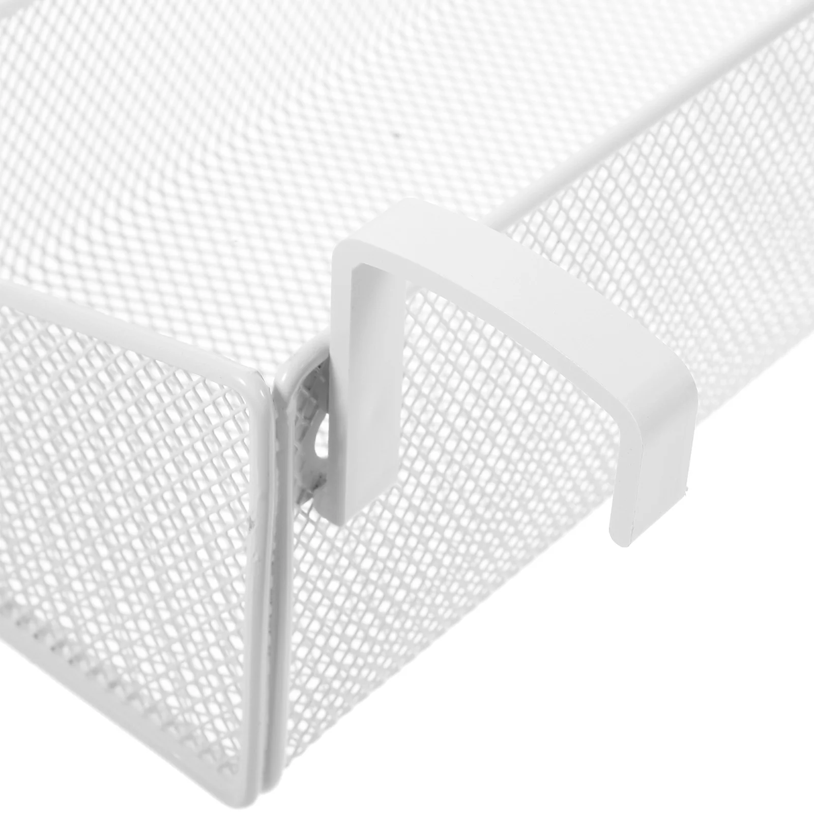 

Heavy Duty Metal Bedside Hanging Storage Basket Organizer for Dorm Home Office Iron Hanging Basket with for Books