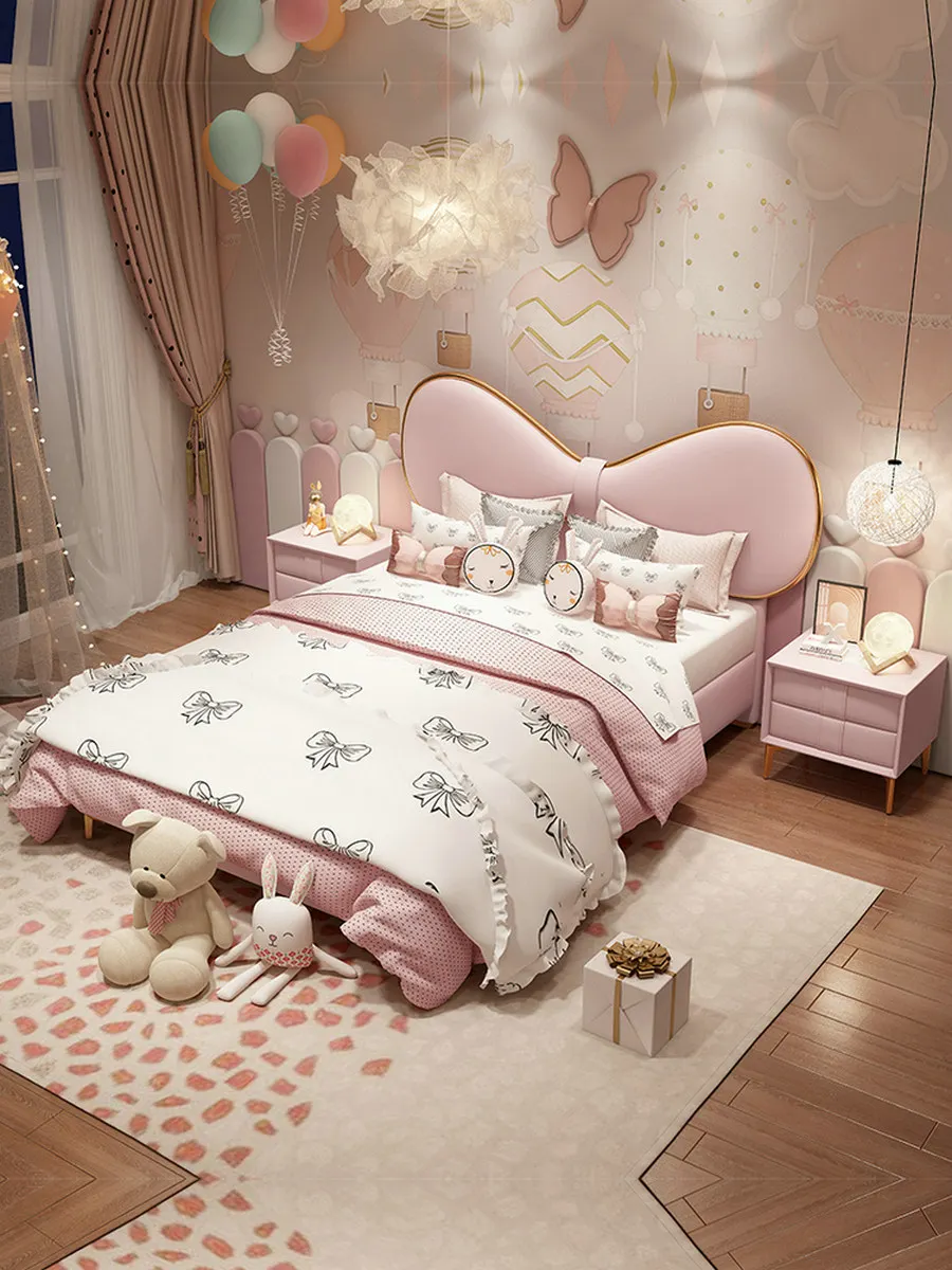 

*Extra-large Double room Set Children's Furniture Frame with Storage