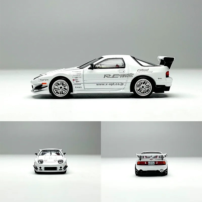 

POPRACE 1:64 Scale RX7 FC3S RE Alloy Simulation Car Model Collection Display Ornament Toy Gift