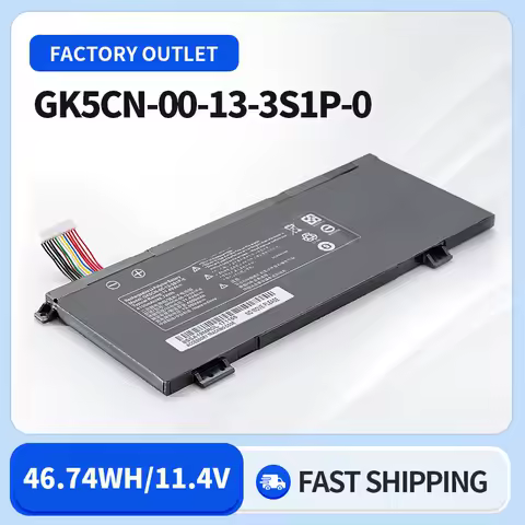 Somi GK5CN-00-13-3S1P-0 Battery For MECHREVO X8Ti Z2 MACHENIKE T90 Plus T90-T3p F117-B F117-B6 GK5CN GK5CN4Z GK7CN6Z
