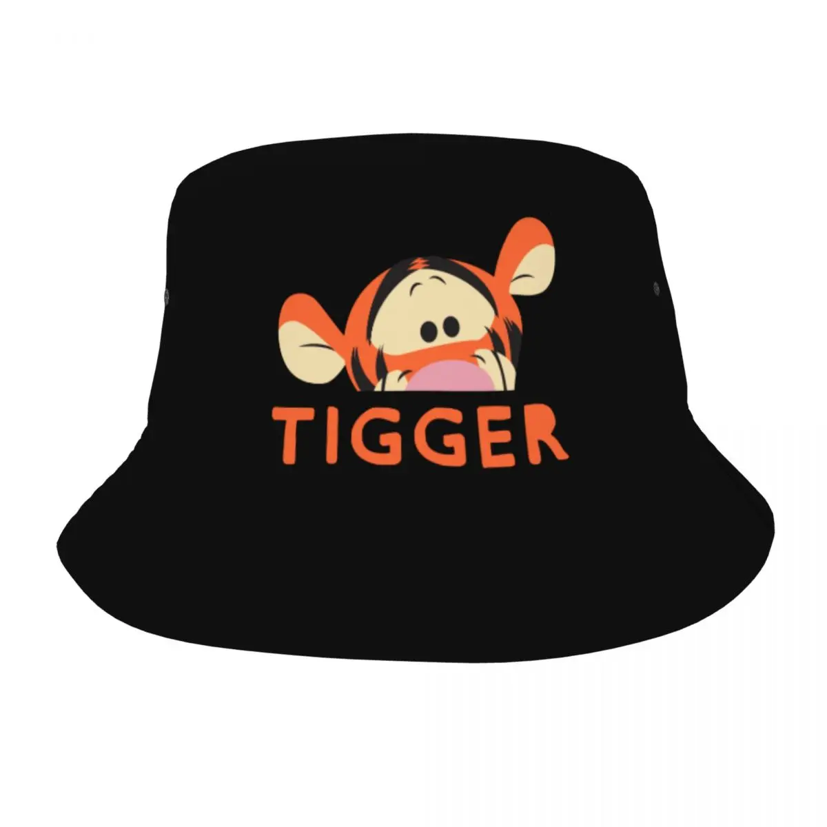 Winnie The Pooh Peek-a-Boo Teigetje Emmerhoed voor Dames Strandzonnehoed Trendy UV-bescherming voor Wandelen Vissen Caps Sessiehoed