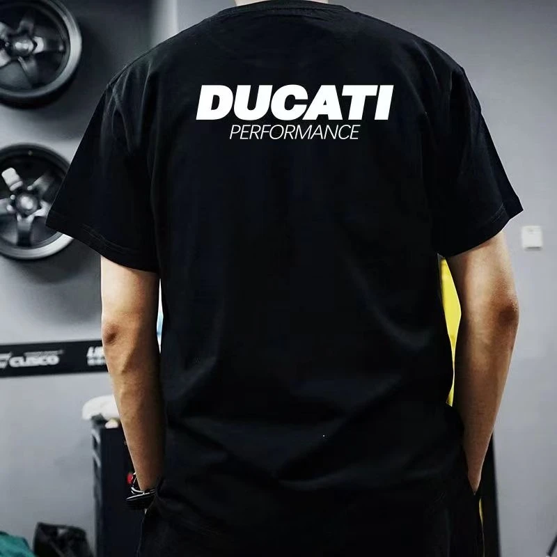 2026 Summer Fashion Attitude. Suitable for Ducati MOTO GP Team Racing Motorcycles, Motorcycle Riders' Short-sleeved T-shirts.