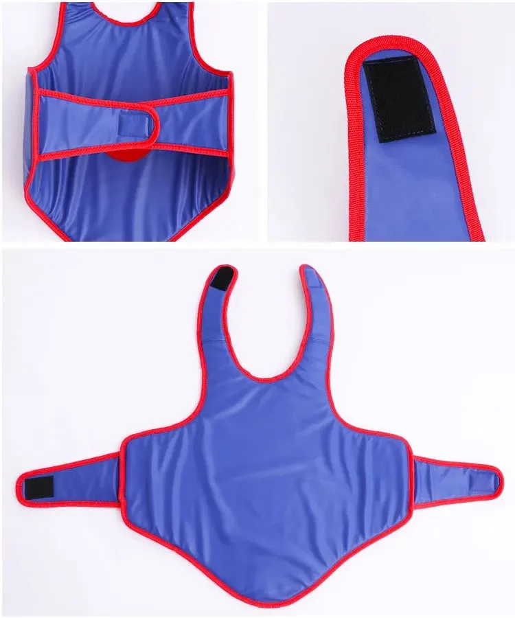 New Fencing Uniform Suit for Kids Training Equipment Plastic Helmet Face Mask Vest Fencing Protection Gears Fencing Equipment