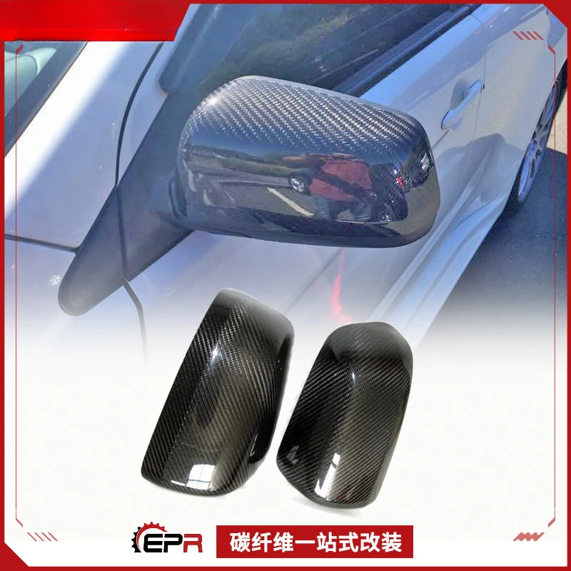 For Mitsubishi Evolution 10 (Wingshen) Carbon Fiber Rearview Mirror Cover Sticker & Shell