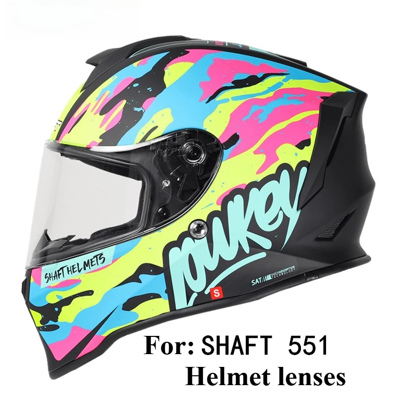 

Линзы для шлема SHAFT 551, оригинальные сменные линзы для шлема, capacete de moto accesorios para moto