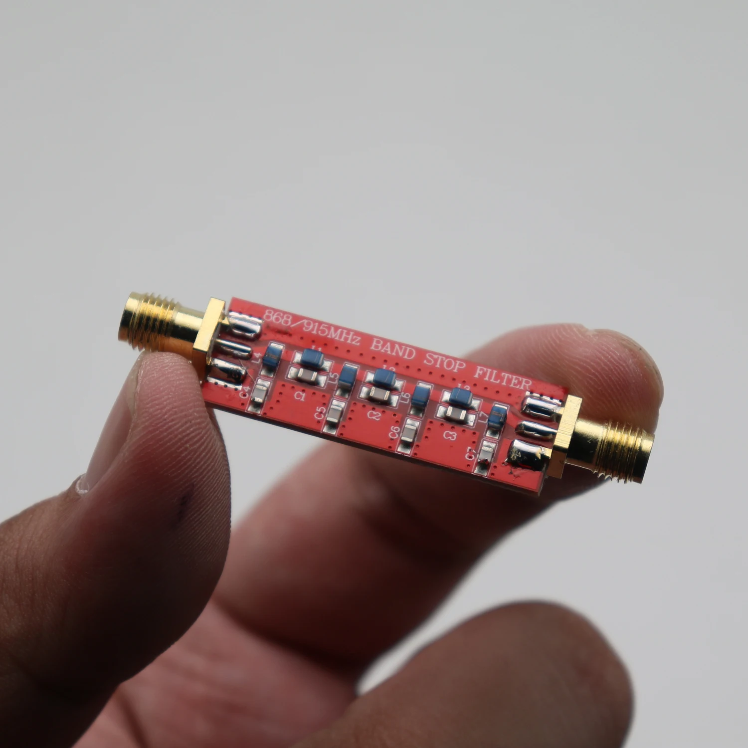 868MHz 915MHz Notch Filter Band-Stop for Helium Miner Block Strong Signals 780-1040MHz LORA SDR Receiver SMA Low Loss
