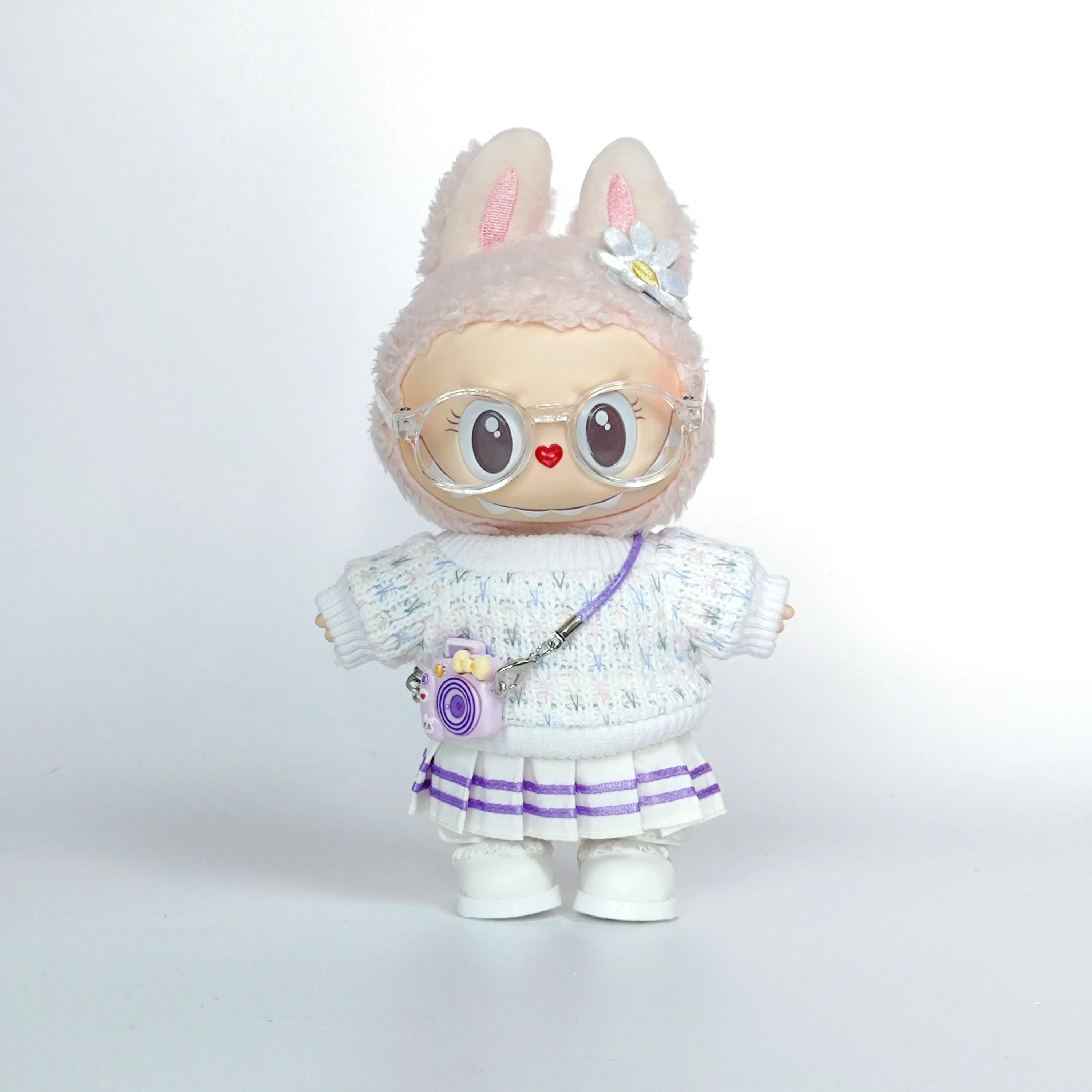 ملابس لزي لابوبو - مجموعة سترة JK المحبوكة من الجيل الأول والثاني للحفلات الجلوس