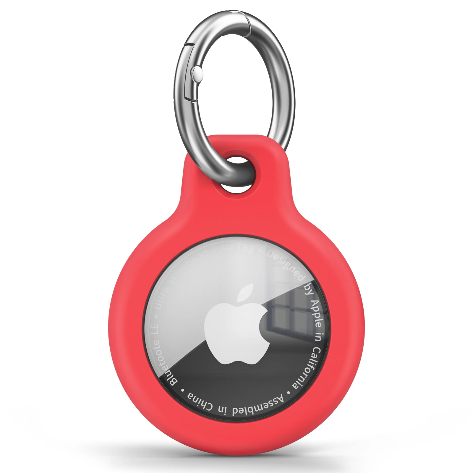 TPU-Hülle für Apple Air Tag Halter mit Schlüsselanhänger, Schutzhülle, Tracker-Zubehör, kratzfeste Hülle für Apple Air Tag Case